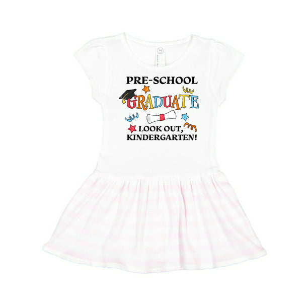 Kindergarten Toddler Dress Graduation Inktastic Pre-School Graduate Look Out 